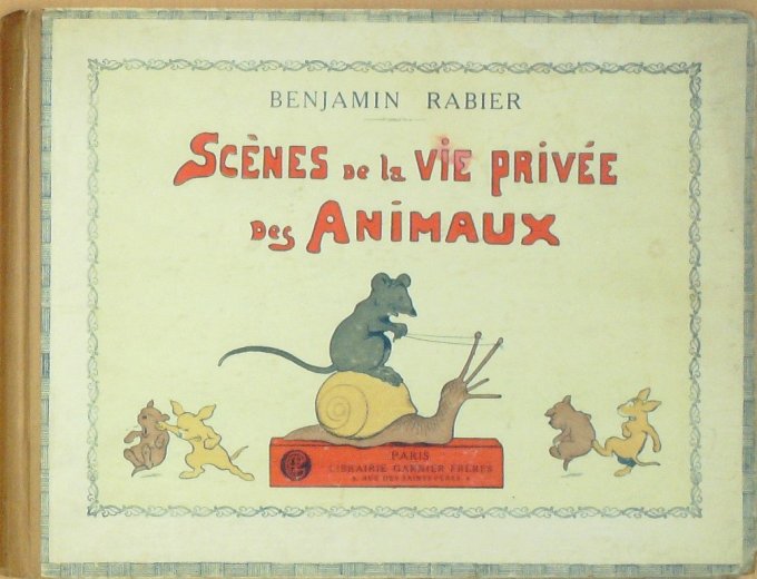 Bd SCENES de la VIE PRIVEE-Benjamin RABIER (Garnier Eo) 1930