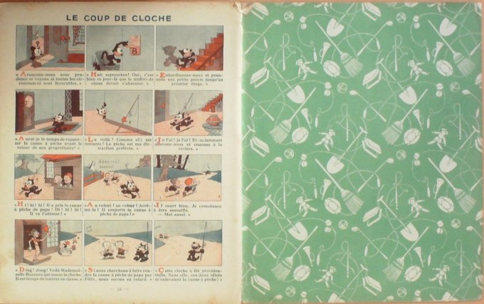 Bd FELIX le CHAT (Hachette Sullivan Pat)-1931-Eo