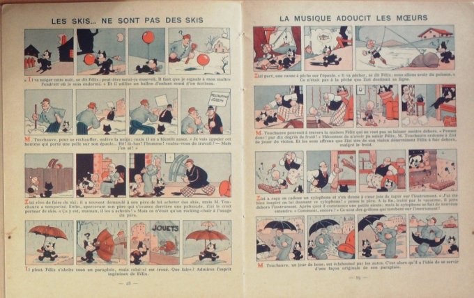 Bd FELIX le CHAT PATINE (Hachette Sullivan Pat)-1940-Eo