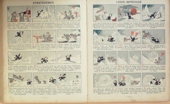 Bd FELIX le CHAT au POLE SUD (Hachette Sullivan Pat)-1935-Eo