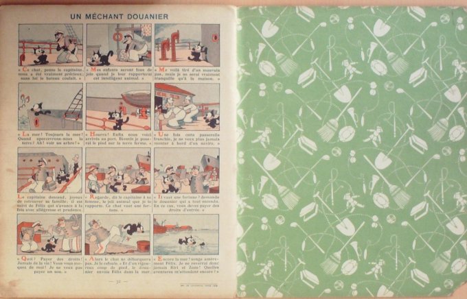 Bd FELIX le CHAT au POLE SUD (Hachette Sullivan Pat)-1935-Eo