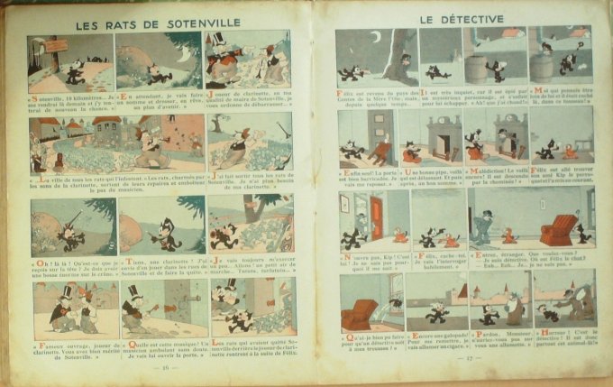 Bd FELIX le CHAT au PAYS de L'OGRE (Hachette Sullivan Pat)-1931-Eo