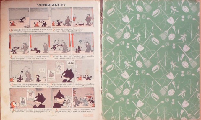 Bd FELIX le CHAT au PAYS de L'OGRE (Hachette Sullivan Pat)-1931-Eo
