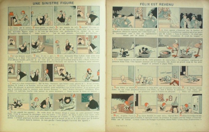 Bd FELIX le CHAT et la T.S.F. (Hachette Sullivan Pat)-1936-Eo