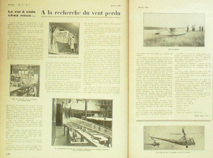 Aviation 1946 #  1 Radar Cockpits, Mustang P82 Avro York Hélicoptères de guerre Bombe Atomique