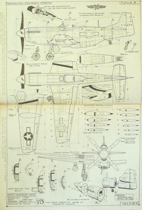Escadrille 1945 # 1 Lockheed Constellation Douglas C74 Gaumman F6F-3 Hellcat