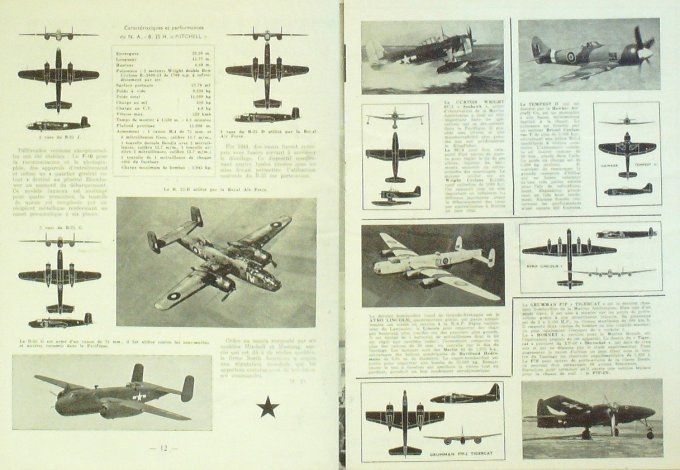 Escadrille 1946 # 5 Douglas BTD-1 North American B25 Mitchell