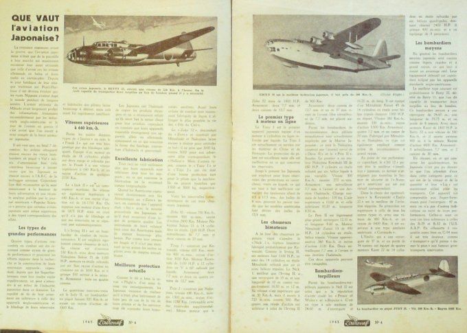 L'Aéronef 1945 # 4 rocket 18 Stinson voyager Betty 22 & Judy II