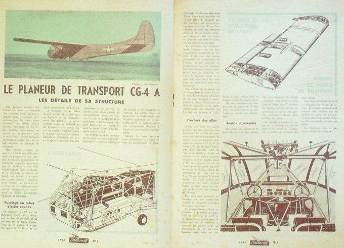 L'Aéronef 1945 # 4 rocket 18 Stinson voyager Betty 22 & Judy II