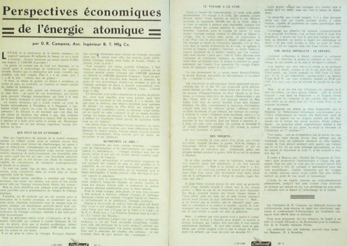 L'Aéronef 1945 # 9 Douglas A-26 Invader plan Sikorsky R-4