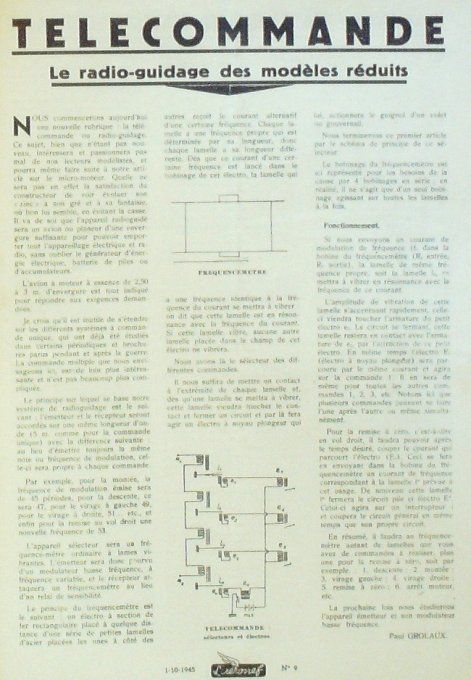 L'Aéronef 1945 # 9 Douglas A-26 Invader plan Sikorsky R-4