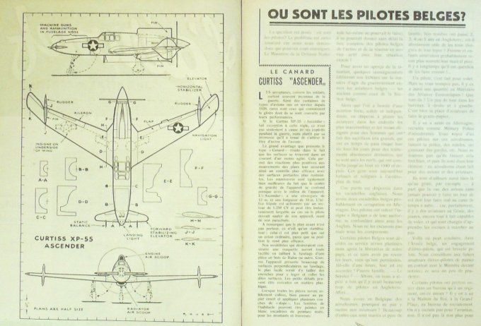 L'Aéronef 1945 # 10 hélicoptÃ¨res René Neuteleers Biplace 50cv, AW 6B