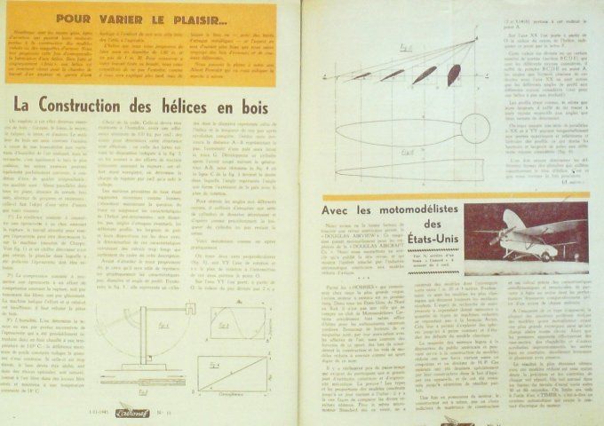 L'Aéronef 1945 # 11 Messerschmidt 163B Nagasaki Havilland Vampire
