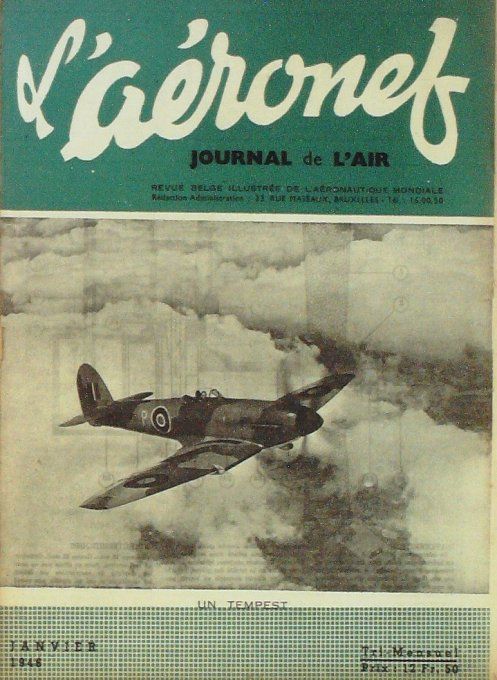 L'Aéronef 1946 # 17 Havilland Goblin Moana diesel Lagg-3 plan