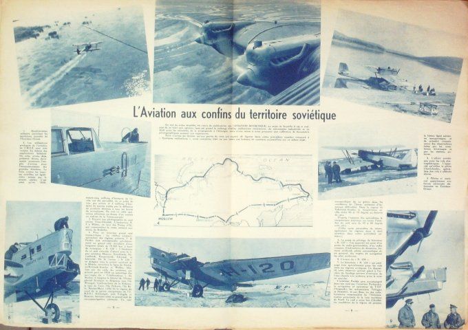 L'aviation belge 1937 # 204 urnelli Ub14 Sikorsky S43 Year Book