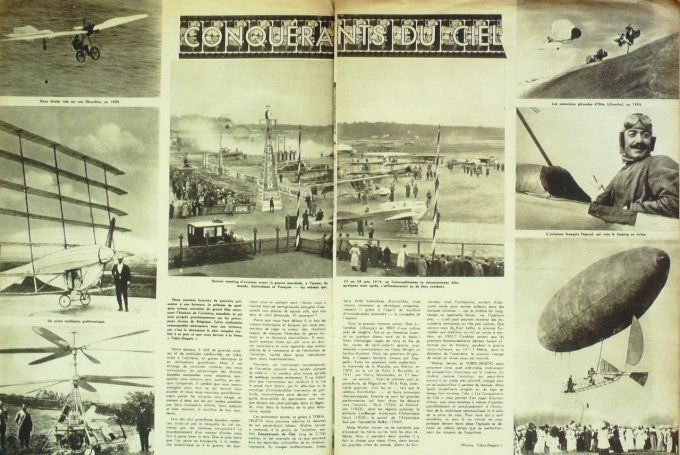 L'aviation illustrée 1941 # 91 Lockhead P38 Curtiss PX 40 Georges Nelis