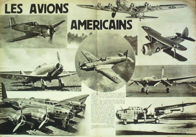 L'aviation illustrée 1941 # 91 Lockhead P38 Curtiss PX 40 Georges Nelis
