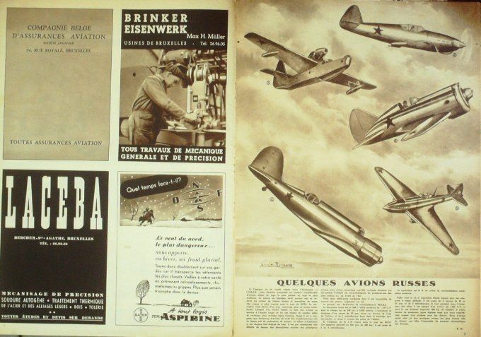 L'aviation illustrée 1942 # 97 Messerschmitt 110 Rata J16 Dornier Do 217