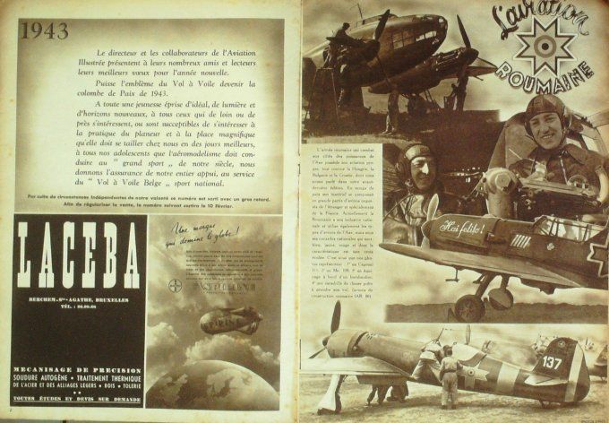 L'aviation illustrée 1943 #  1 Heinkel He 111 Pou du ciel hydravion SE 200