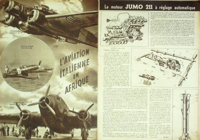 L'aviation illustrée 1943 #  1 Heinkel He 111 Pou du ciel hydravion SE 200