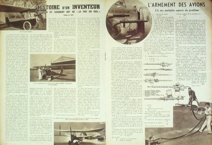 L'aviation illustrée 1943 #  1 Heinkel He 111 Pou du ciel hydravion SE 200