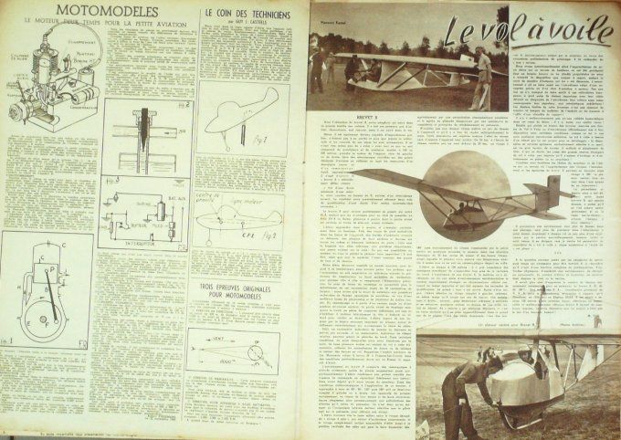 L'aviation illustrée 1943 #  1 Heinkel He 111 Pou du ciel hydravion SE 200
