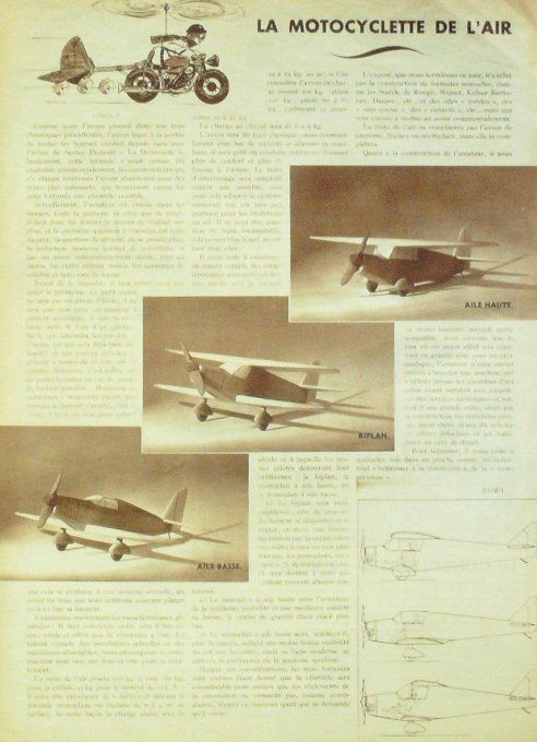 L'aviation illustrée 1943 #  9 Henry Farman Alfred Lanser Moore Brabazon