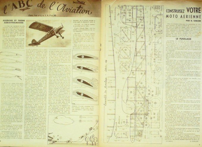 L'aviation illustrée 1943 # 11 Klemm KL 107 Bucker Bestmann BU 181 Martin B26 Marauder