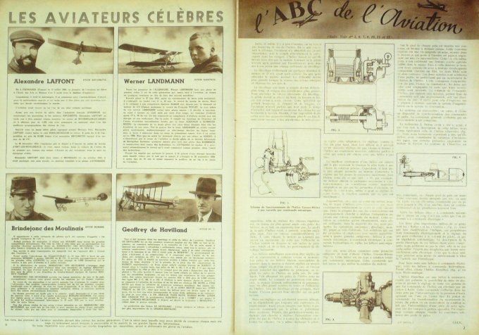 L'aviation illustrée 1944 # 1 Messerschmitt 323 & ME 110 Gotha G150
