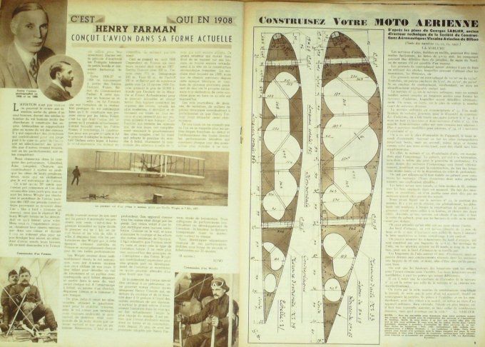 L'aviation illustrée 1944 # 1 Messerschmitt 323 & ME 110 Gotha G150