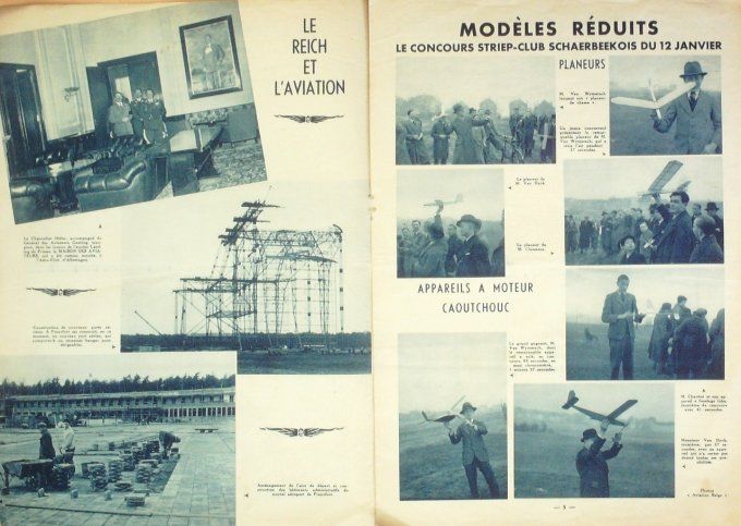L'aviation belge 1936 # 148 Sotterdam HW Postma Heinkeil 111 volant type PB 21