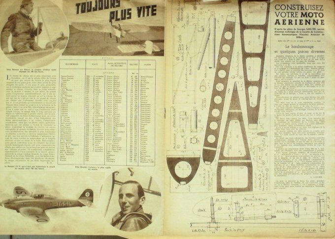 L'aviation illustrée 1944 # 4 Heinkel 112U Dornier Do 24 Pou du ciel H M 19