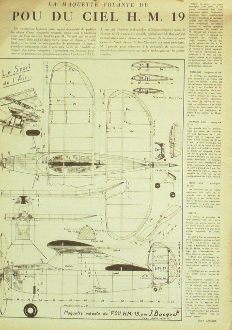 L'aviation illustrée 1944 # 4 Heinkel 112U Dornier Do 24 Pou du ciel H M 19