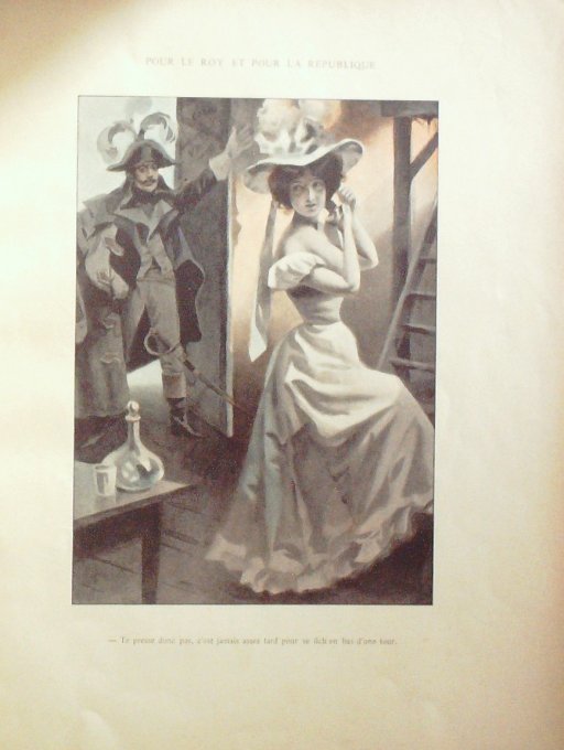 FEMMES de THEATRE-Illustration BAC Ferdinand (texte GUILBERT Yvette) 1896-INEDIT