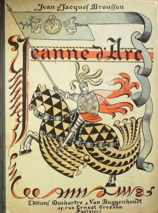 Jeanne d'Arc Brousson illustré Sigismond Olesiewicz 1928