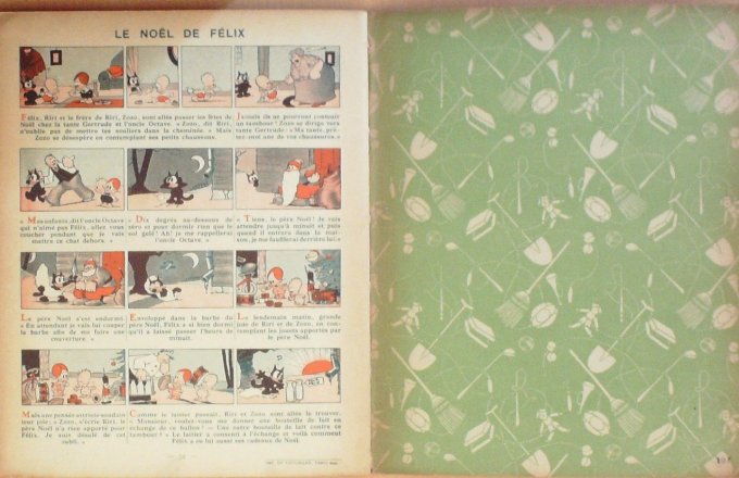 Bd FELIX le CHAT et RIRI (Hachette Sullivan Pat)-1934-Eo