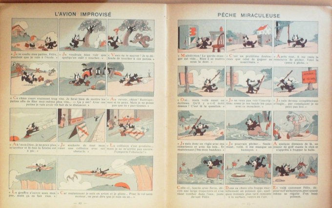Bd FELIX le CHAT et RIRI (Hachette Sullivan Pat)-1934-Eo