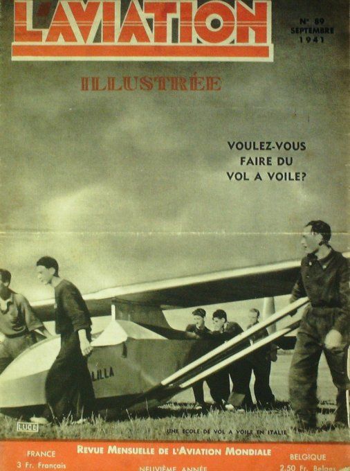 L'aviation illustrée 1941 # 89 Bruno Mussolini hydravion BV 138 Canard AW6B