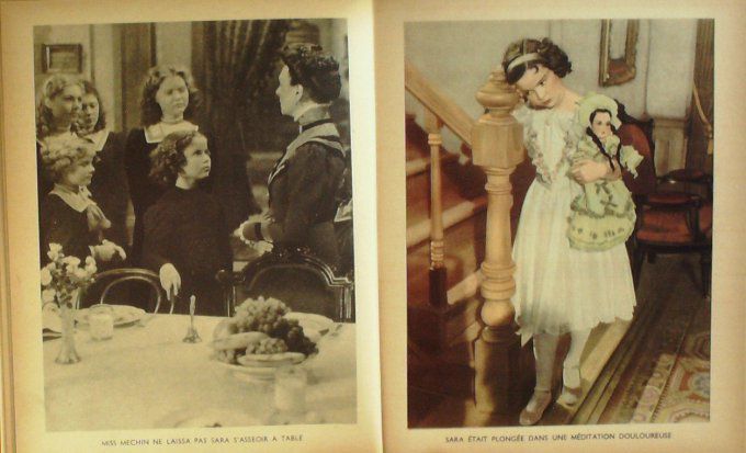 Bd PETITE PRINCESSE-Roman Frances HODGSON BURNETT-Shirley TEMPLE-Eo 1933