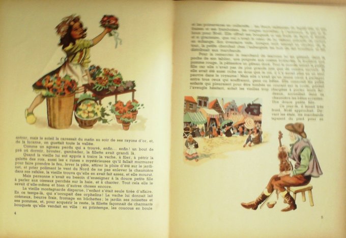 Bd DOUCE FLEUR-Illustrateur SABRAN Guy (texte FONTANES Catherine) Eo 1949