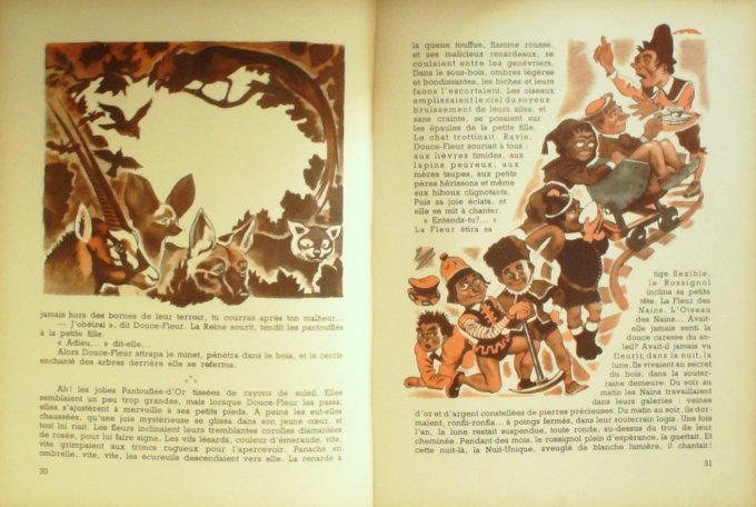 Bd DOUCE FLEUR-Illustrateur SABRAN Guy (texte FONTANES Catherine) Eo 1949