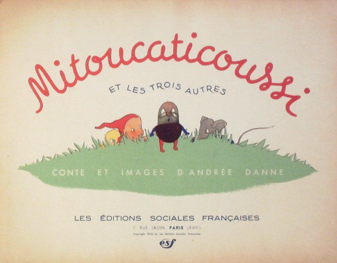 Bd MITOUCATICOUSSI-Le PETIT GLAND Eo 1948