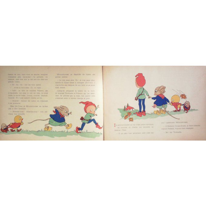 Bd LE PETIT GLAND-MITOUCATICOUSSI et les 3 AUTRES-Illustrateur ANDRE DANNE-Eo 1946