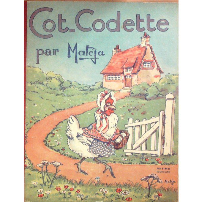 Bd COT CODETTE-Illustrations MATEJA- Eo 1948