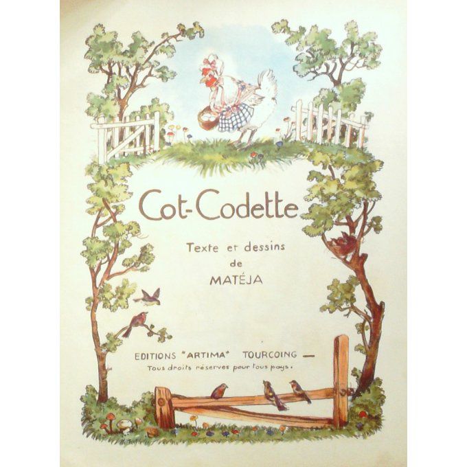 Bd COT CODETTE-Illustrations MATEJA- Eo 1948