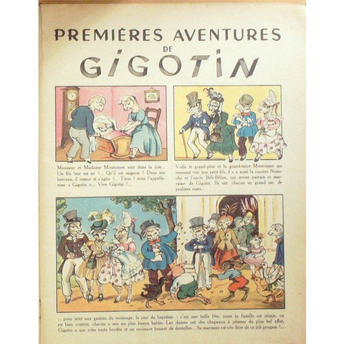 Bd GIGOTIN-Illustrations MATEJA Eo 1948
