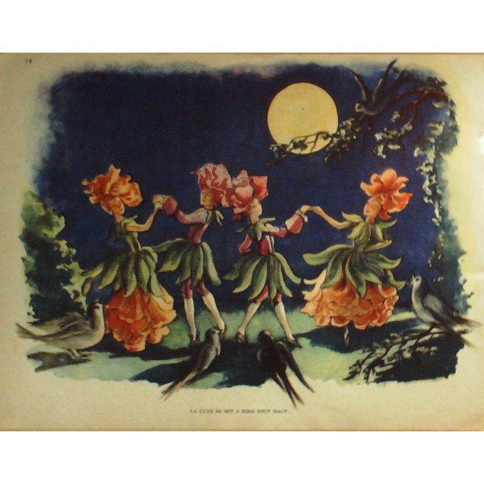 Bd NANOU FILLE FLEUR-Illustrateur MATEJA-(Wartel) Eo 1945