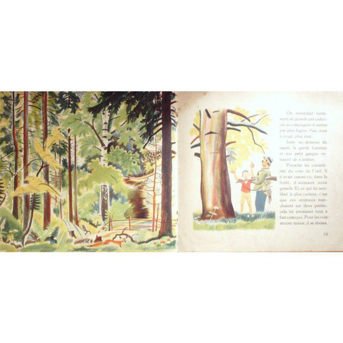 Bd PERE CASTOR-PANACHE L'ECUREUIL-Illustrateur ROJANKOVSKY-LIDA Eo 1934