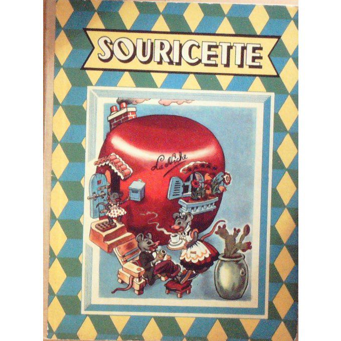 Bd SOURICETTE-Illustrateur Guy SABRAN-Texte LE CAINE (GP) 1951