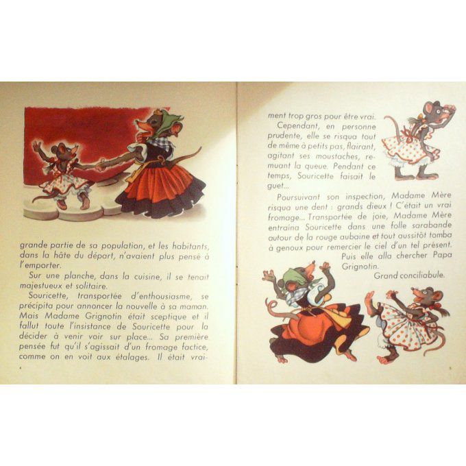 Bd SOURICETTE-Illustrateur Guy SABRAN-Texte LE CAINE (GP) 1951